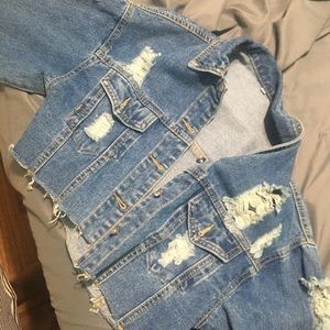 Crop Denim Jacket